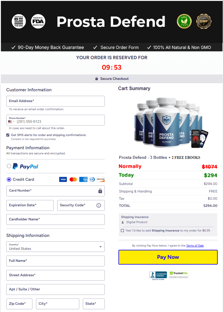 Prosta Defend official website